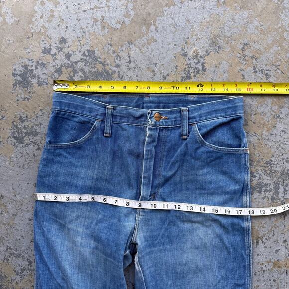 Vintage 60’s 70’s Maverick Jeans Bootcut Made In USA Talon Zip - Picture 7 of 10